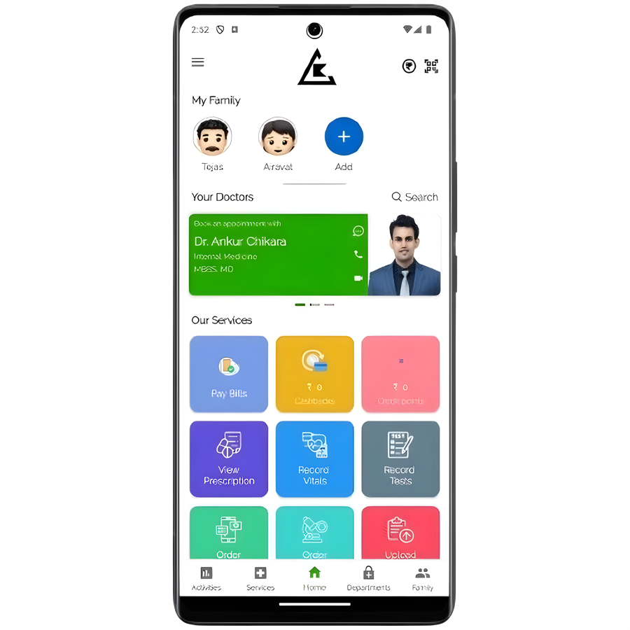 The Ekaayi patient app