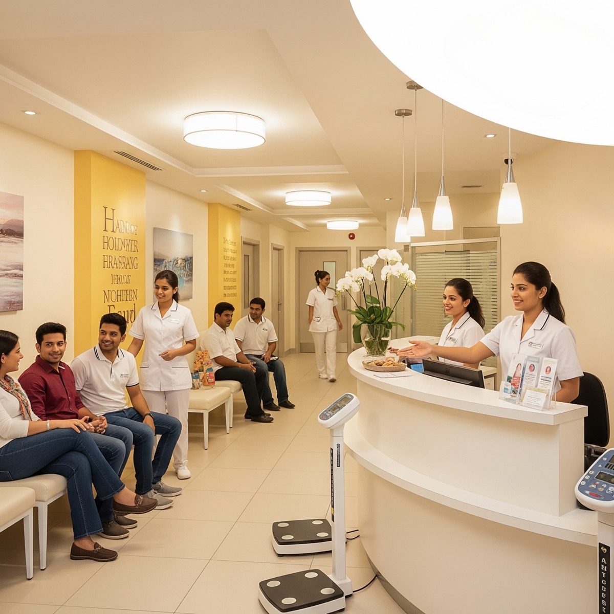 A premium consultation space at Ekaayi